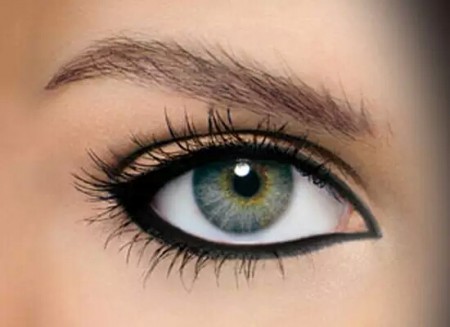 Sombra para valorizar os olhos verdes